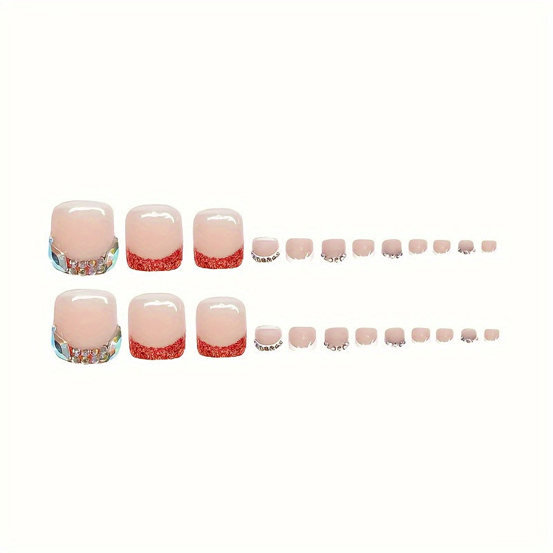 Designer Floral Acryl Nagelkunst Brehn