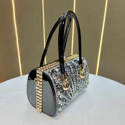 Luxe Kristall-beschichtete Abendhandtasche