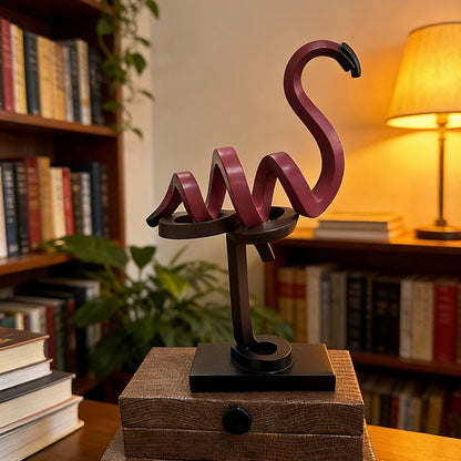 Dekorative Flamingo-Skulptur