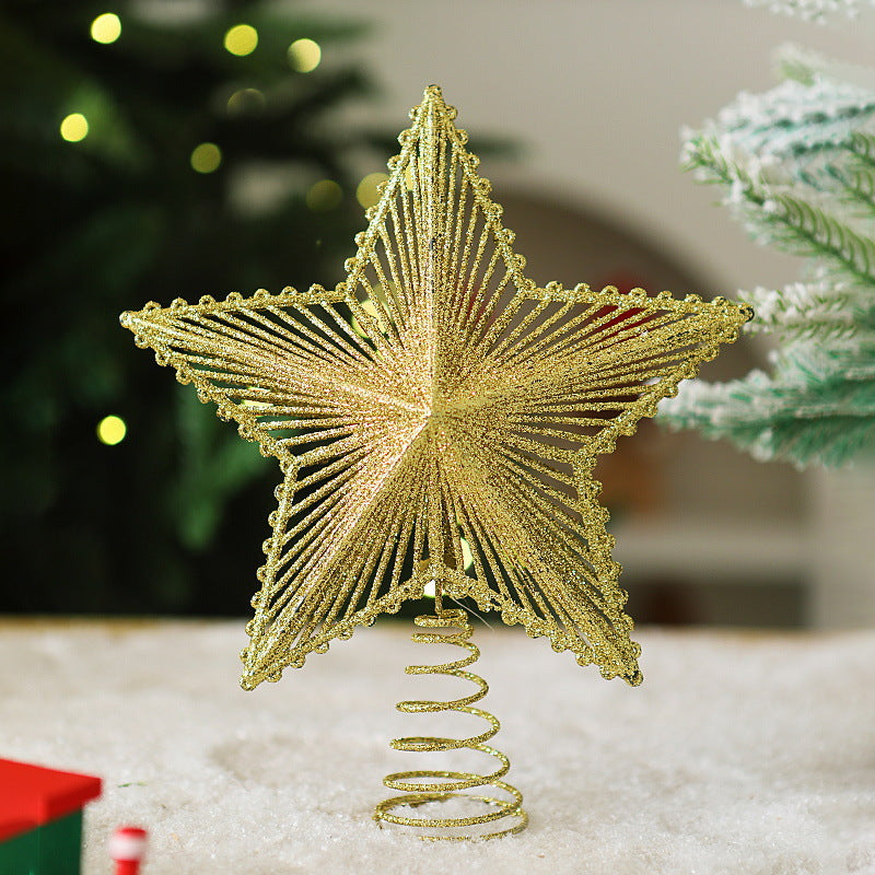Weihnachtsbaumspitze mit LED-Beleuchtung Brehn