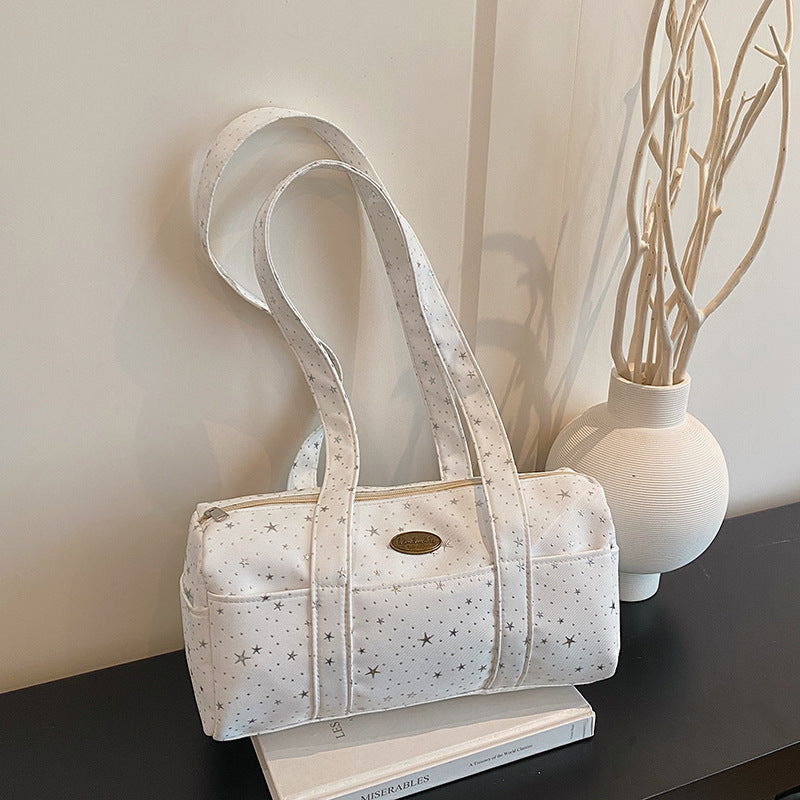 WoStylish Star-Beschmückte Schultertasche Brehn