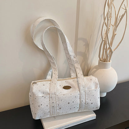 WoStylish Star-Beschmückte Schultertasche Brehn