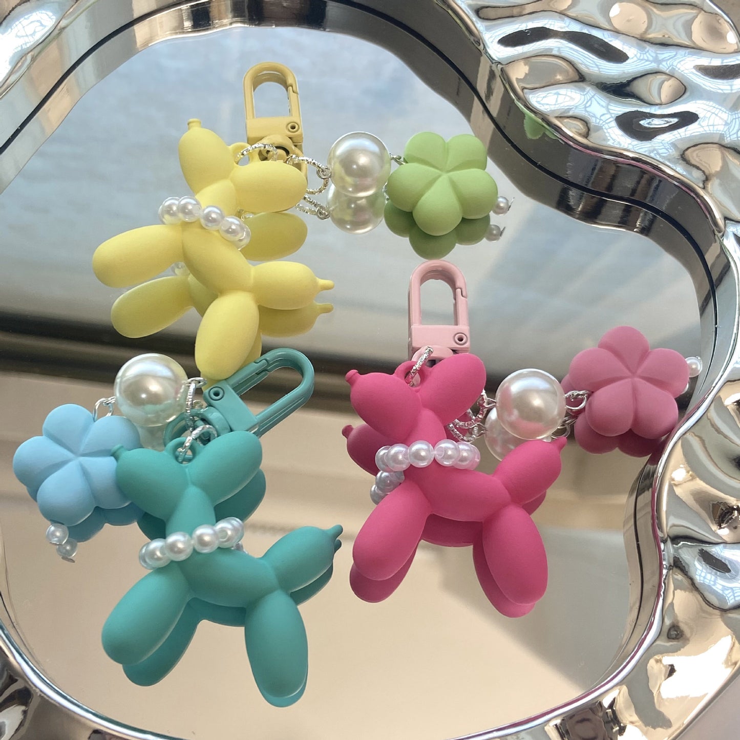 Ballon Tier Charm Schlüsselanhänger Brehn