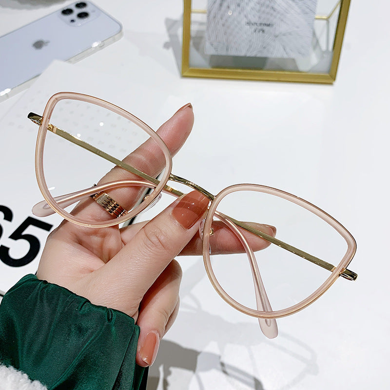 Damen extravagant geformte Brille Brehn