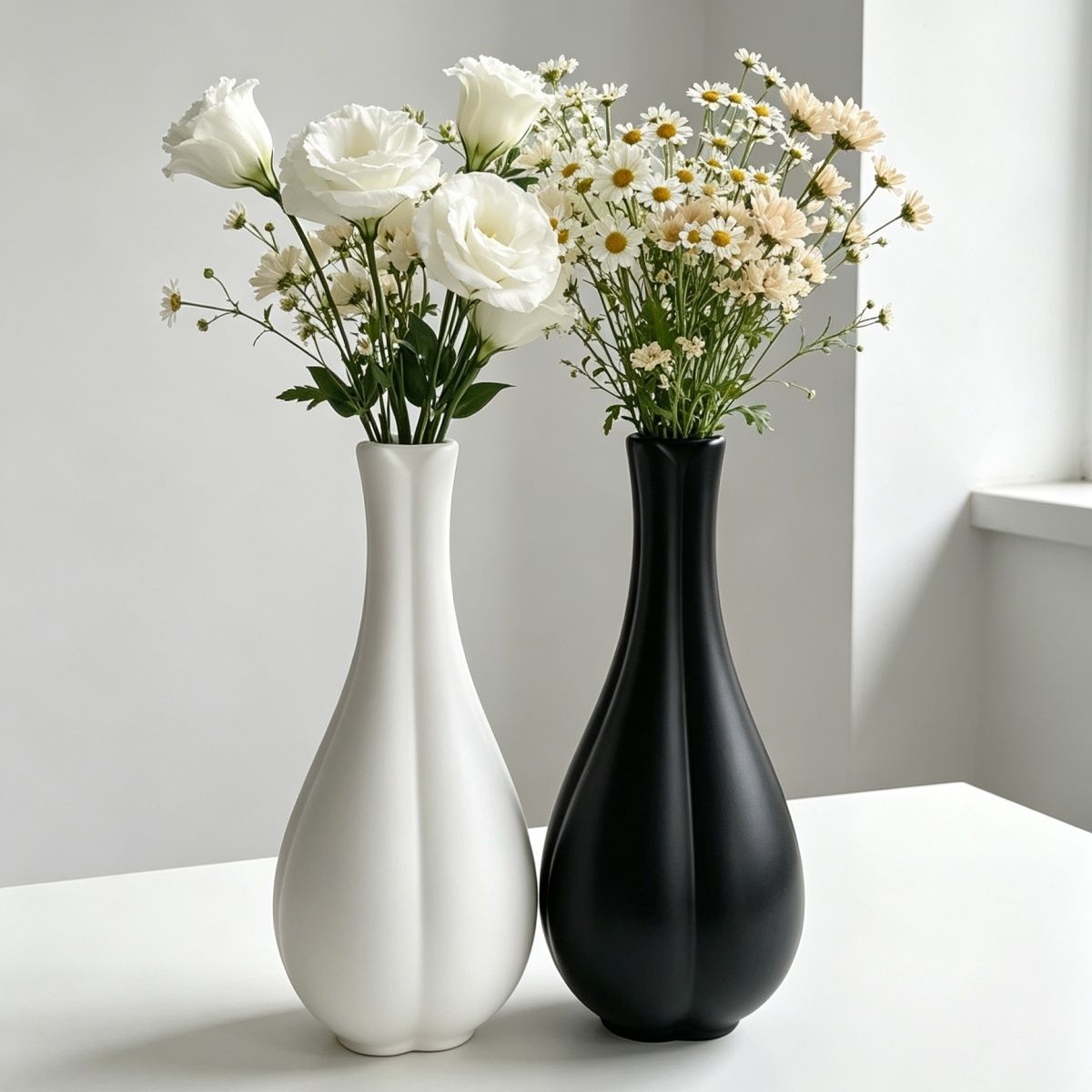 Moderne Minimalistische Dekorative Blumenvase Brehn