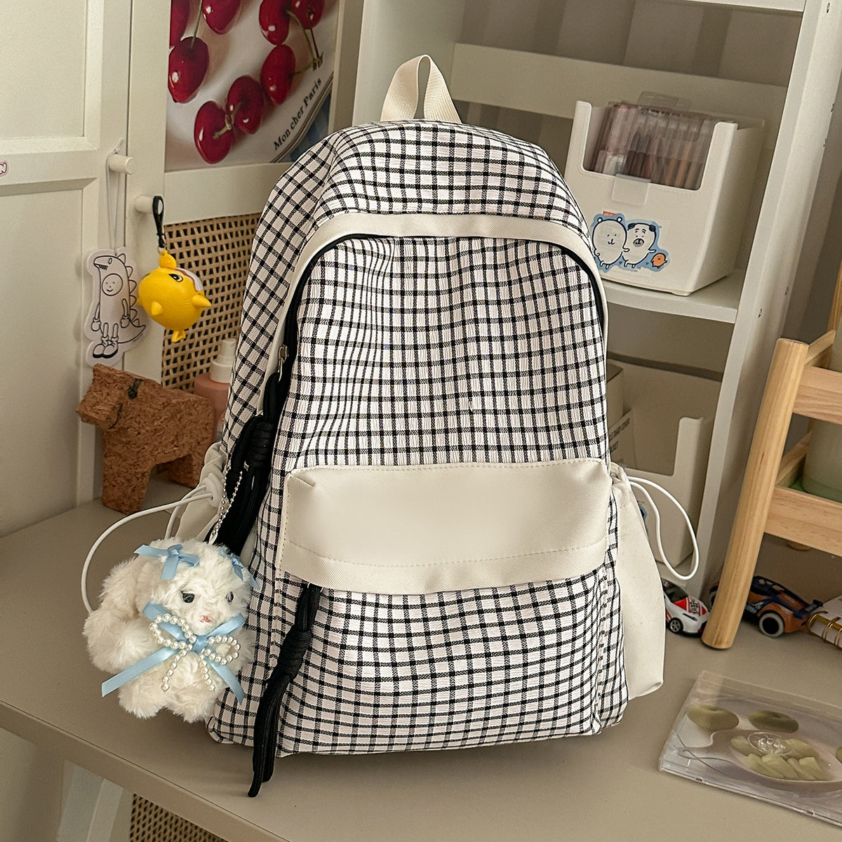 Texturierten Freizeit-Rucksack mit Charm Brehn