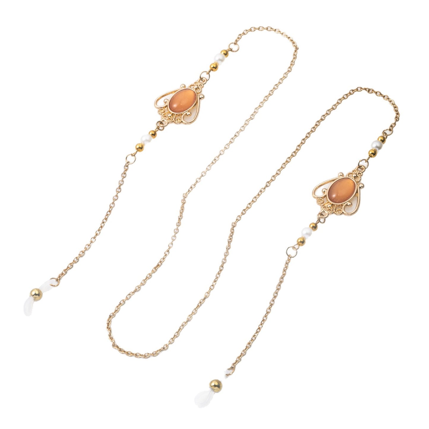 Elegante Tropfenohrringe mit Perlenakzenten Brehn