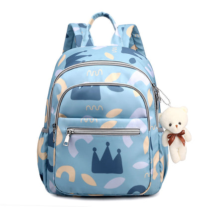 Verspielt gemusterter Rucksack Brehn