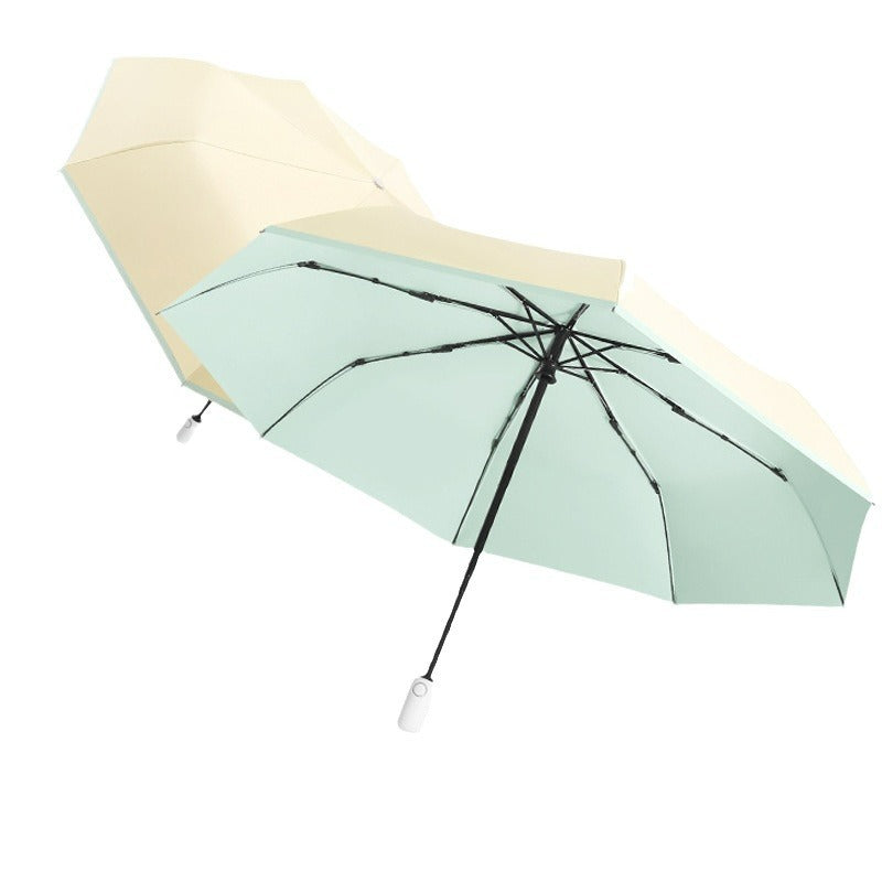 Damen kompakter Regenschirm mit innovativem Windschutz Brehn