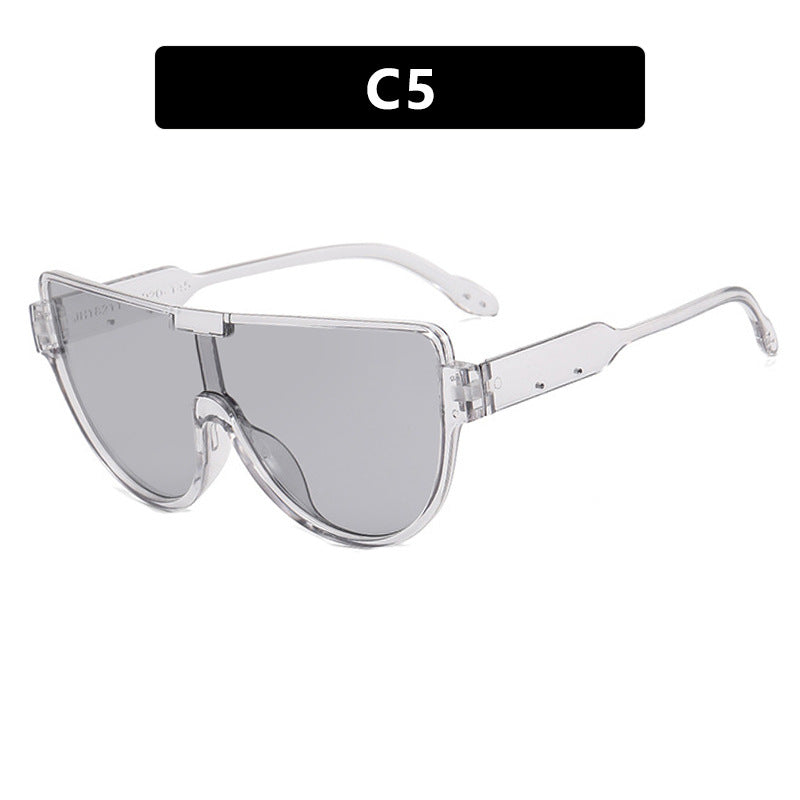 Damen futuristische Sonnenbrille im sportlichen Design Brehn
