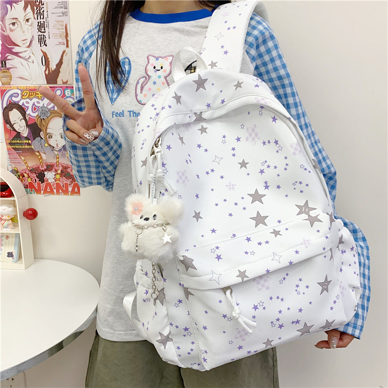 Mädchen Sternmuster Rucksack Brehn