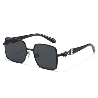 Chic Dekorative Quadratische Rahmen Sonnenbrille Brehn