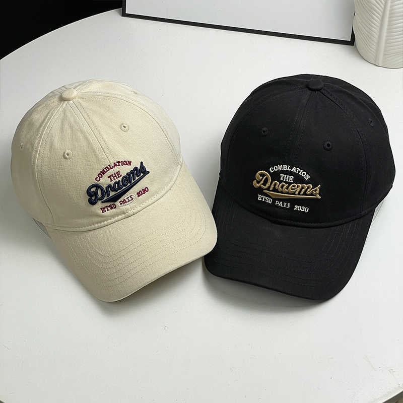 Unisex Vintage-inspirierte bestickte Baseballmütze Brehn