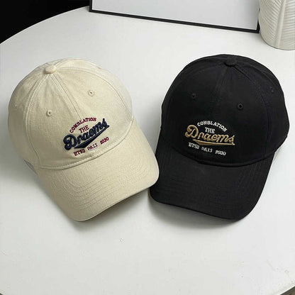 Unisex Vintage-inspirierte bestickte Baseballmütze Brehn