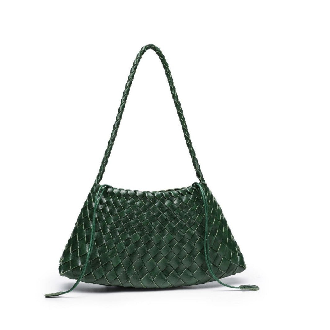 Texturierte gewebte lässige Schultertasche Brehn