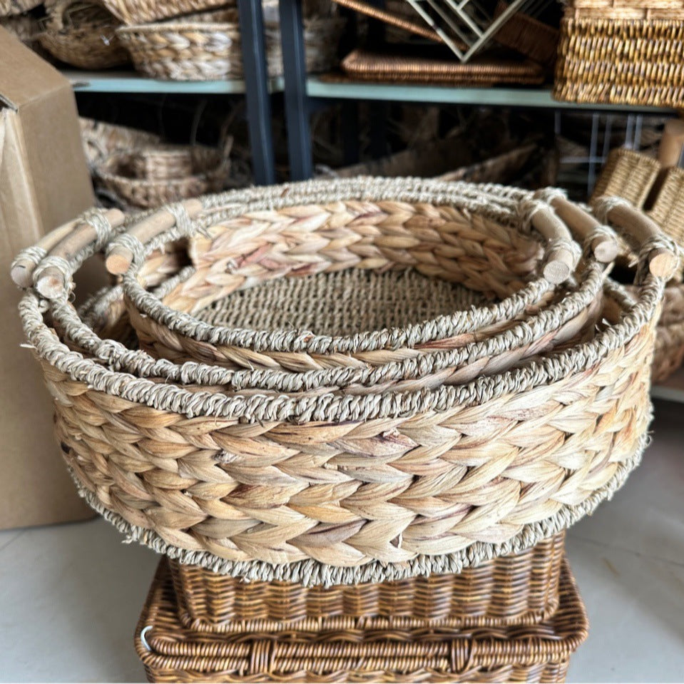 Nesting Woven Storage Baskets Brehn