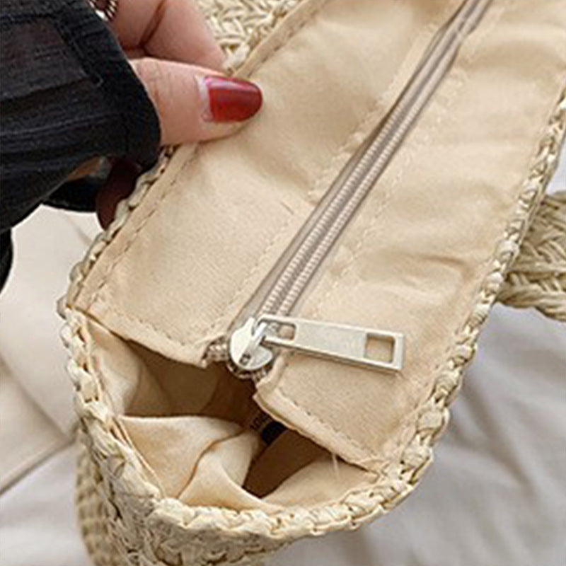 Handgefertigte Strandtasche Aus Hochwertigem Naturmaterial Brehn