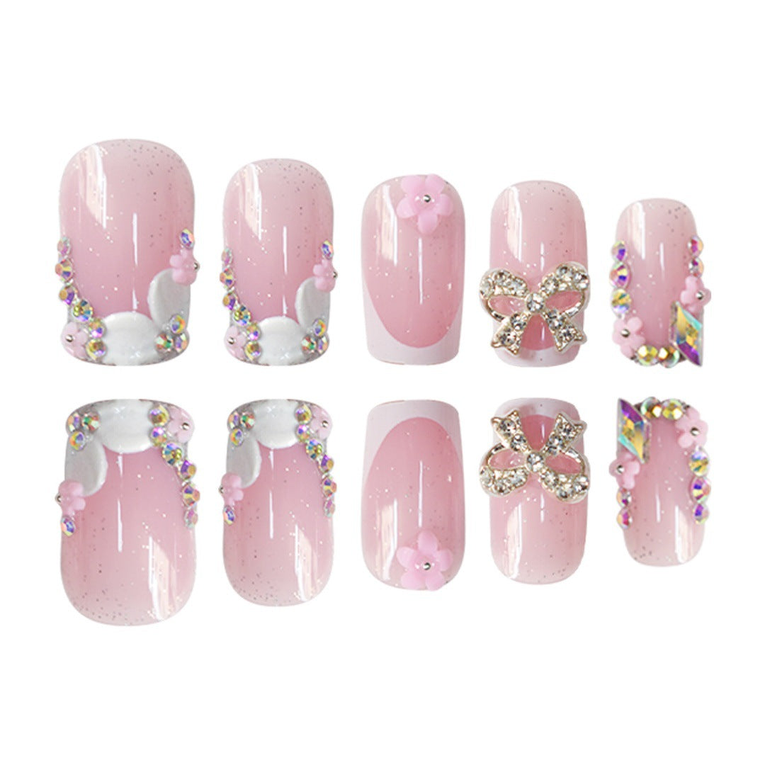 Floral Akzent Nagelkunst Verlängerungen Brehn