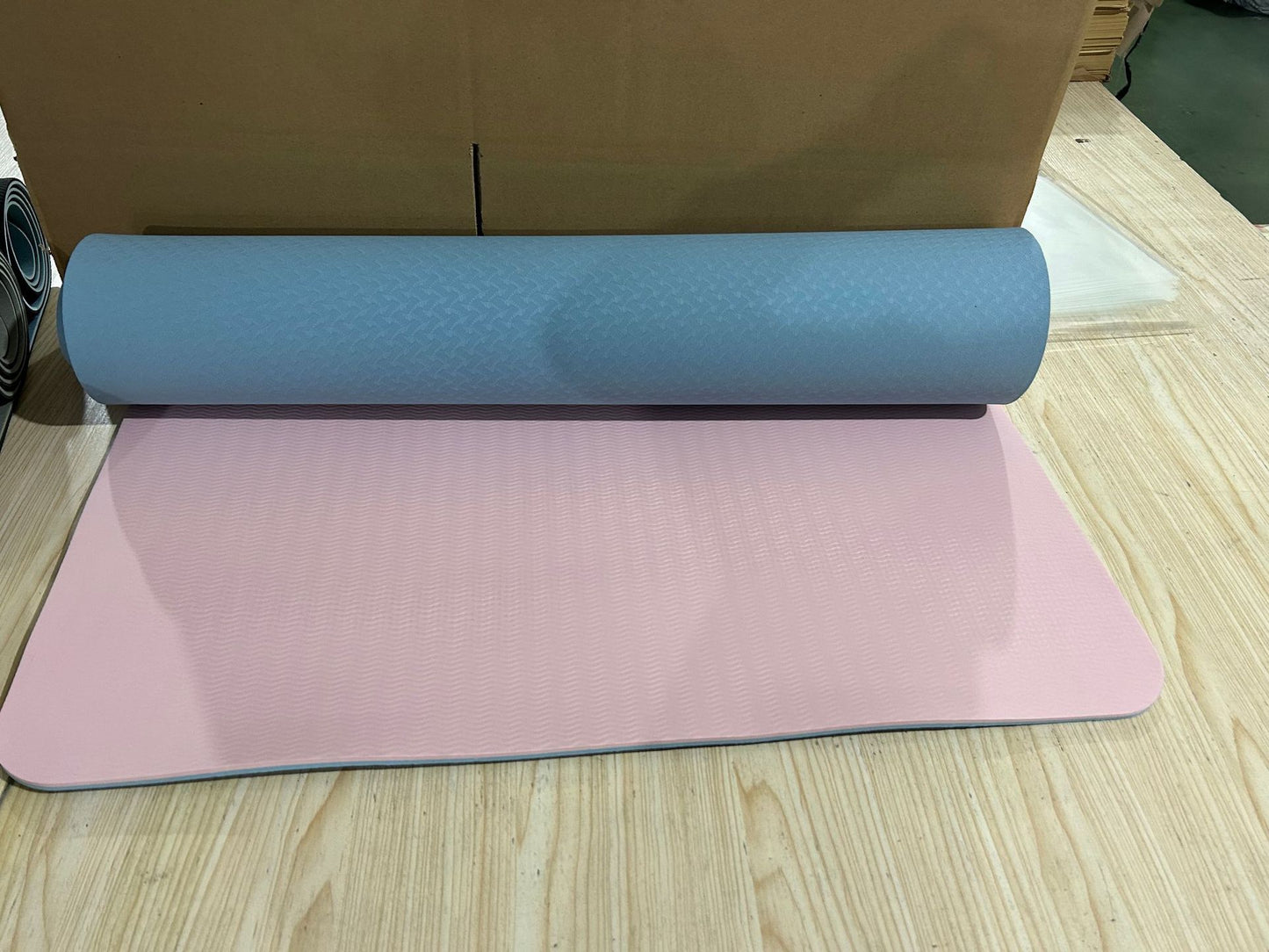 Rutschfeste Fitness-Yogamatte mit Doppelter Dämpfung Brehn