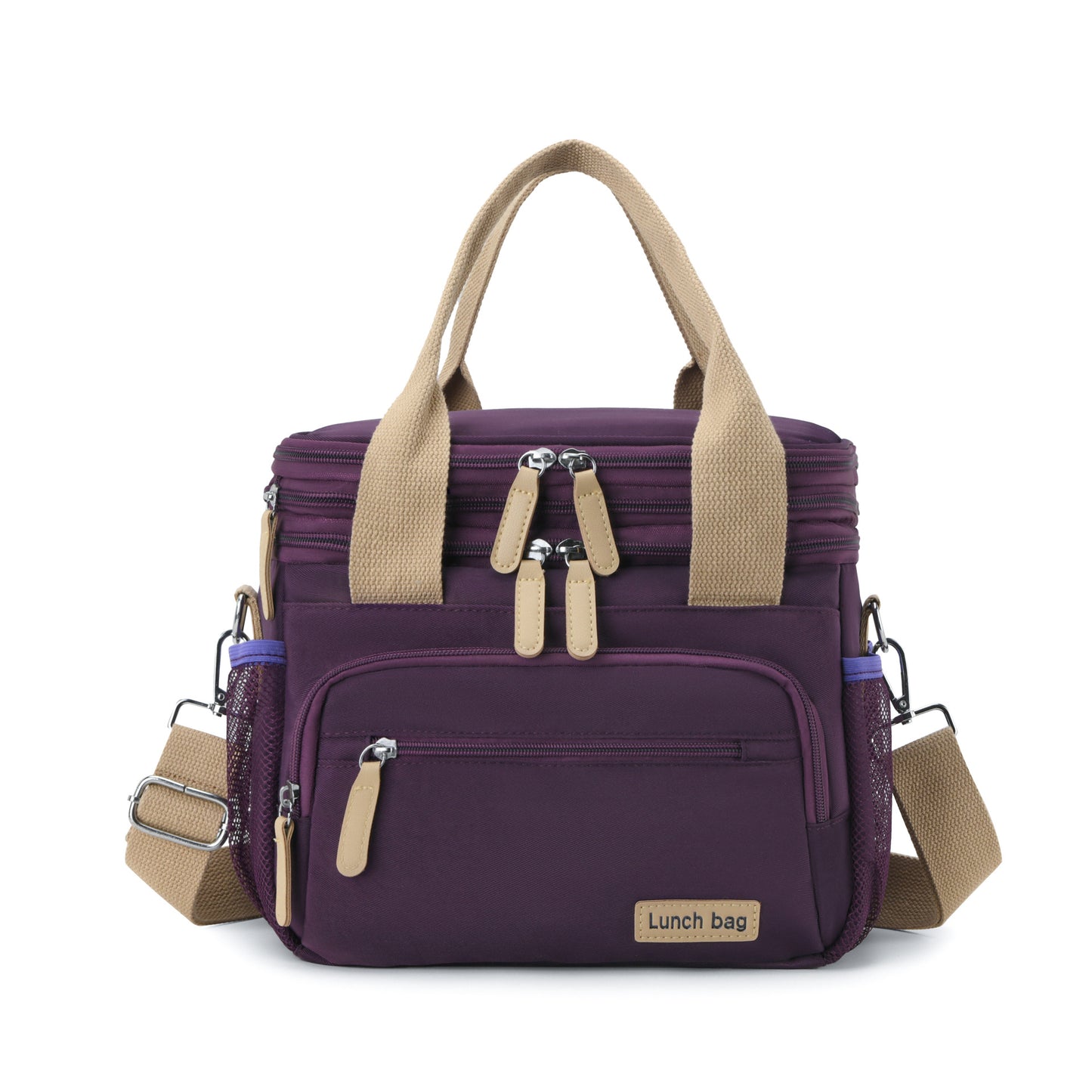 Isolierte Mehrfachfach-Lunch-Tasche Brehn