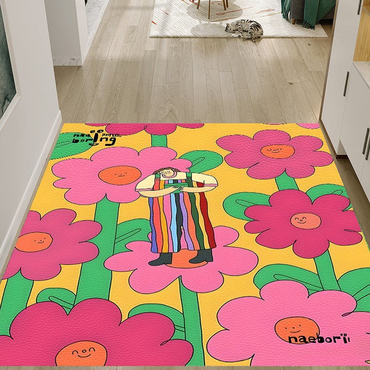 Künstlerischer Hunde-Themen-Teppich