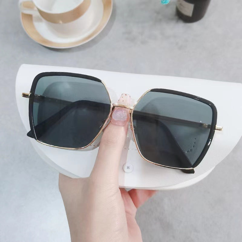Damen stilvolle Oversized-Sonnenbrille Brehn