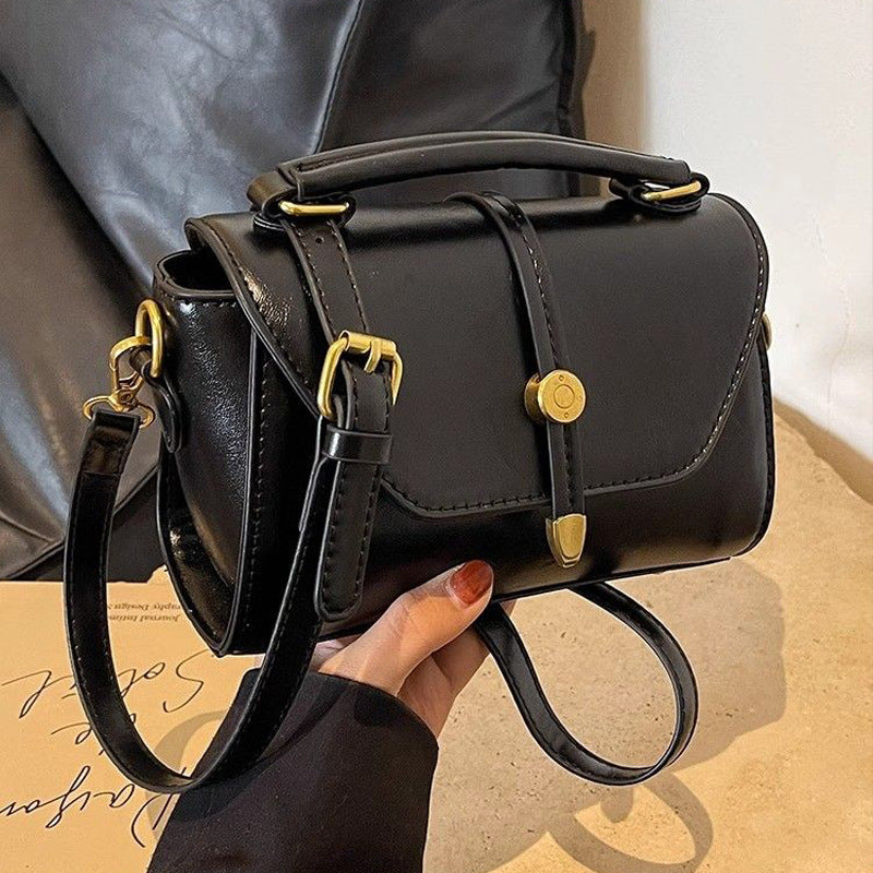 Chice Leder Crossbody Brehn