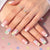 Floral French Tip Press-On Nail Set Brehn