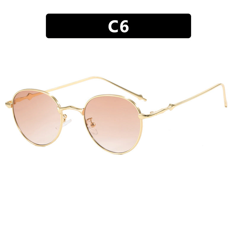 Damen elegante Sonnenbrille im modischen Ovale-Design Brehn