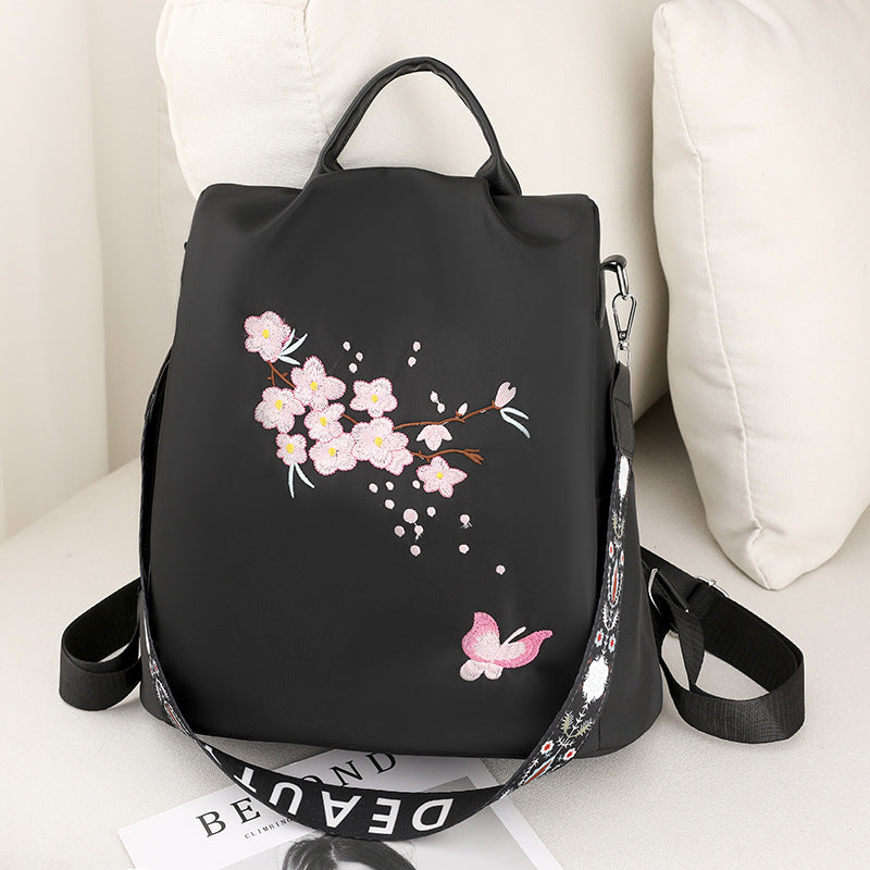 Bestickter Floral-Rucksack Brehn