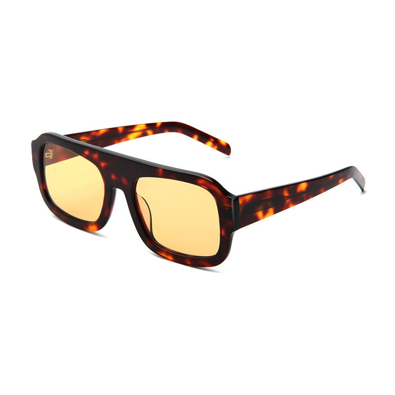 Damen quadratische Sonnenbrille aus hochwertigem Kunststoff mit polarisierenden Gläsern Brehn