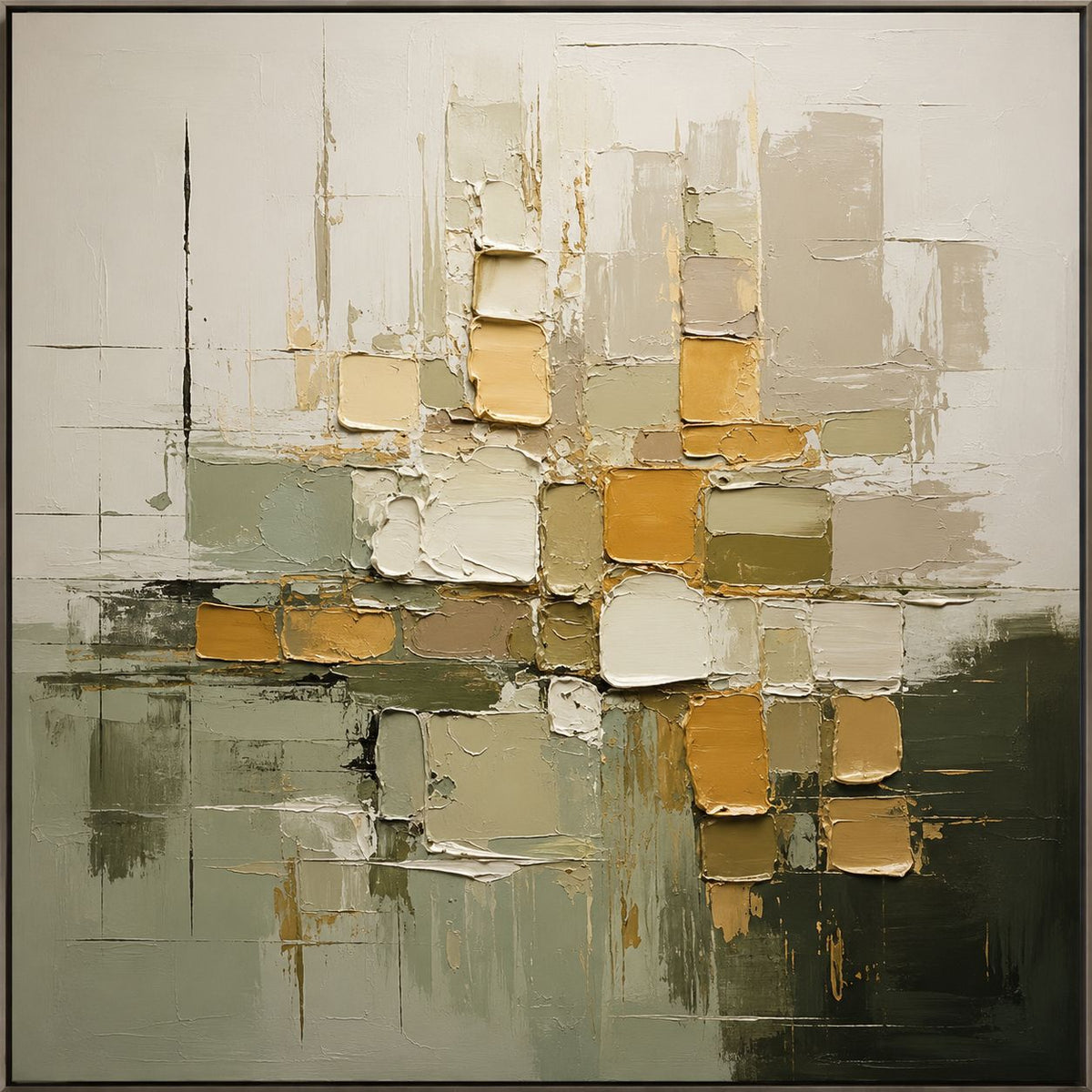 Abstrakte Geometrische Leinwandkunst