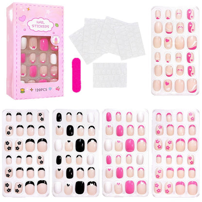Fun Themed Press-On Nail Set Brehn