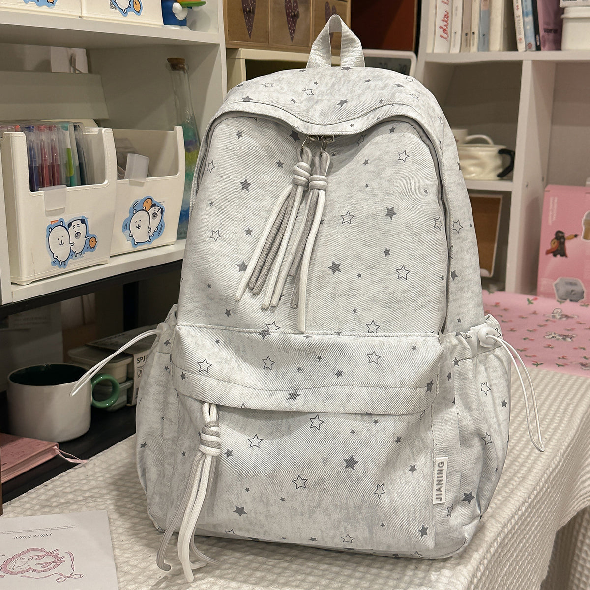 Sternenbedruckter Freizeit-Rucksack Brehn