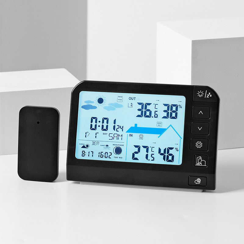 Digitaler Wetter-Alarmwecker mit multifunktionalem Display Brehn