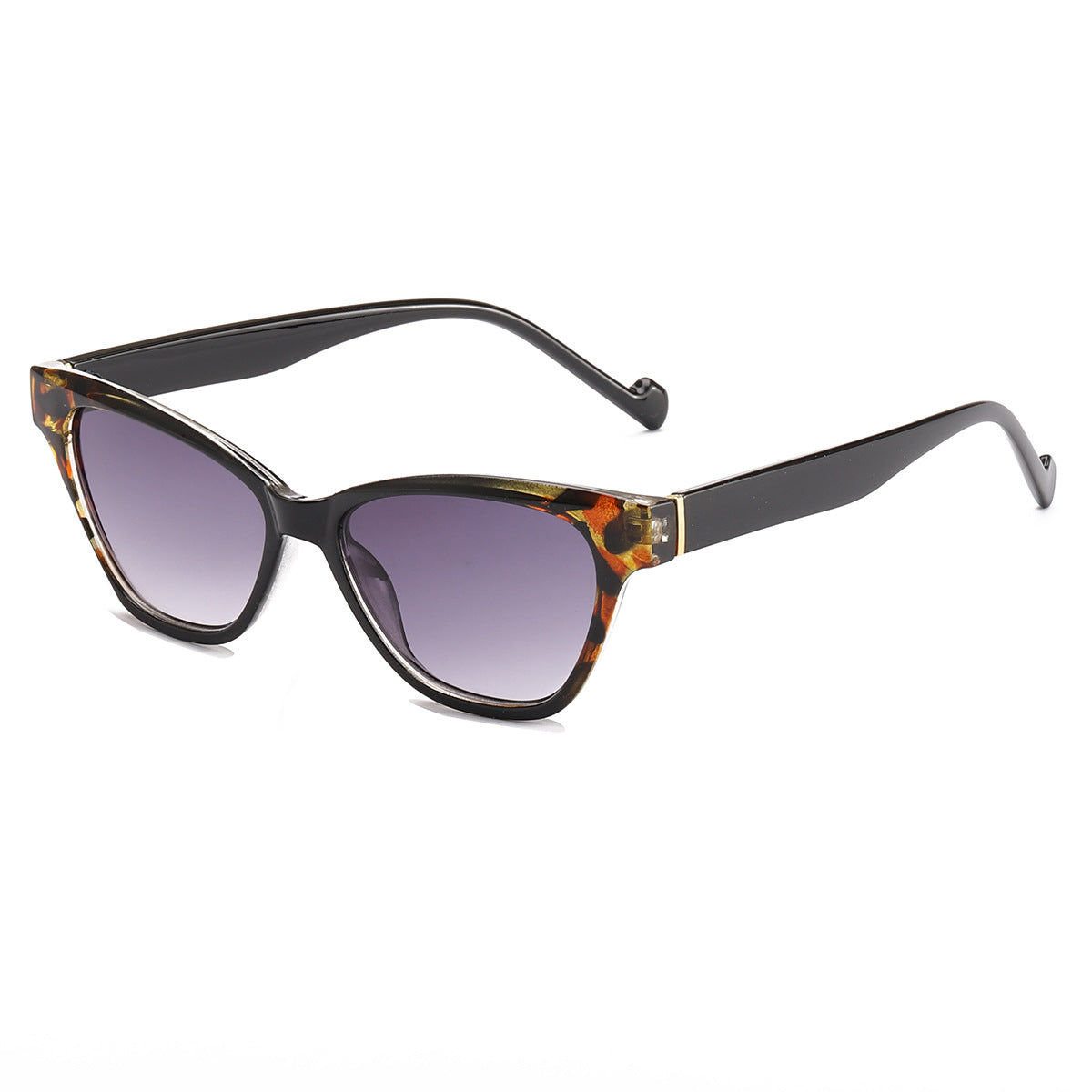 Damen Cat-Eye Sonnenbrille mit modernem Leopardenmuster Brehn
