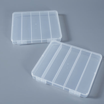 Transparente verstellbare Trennwand Aufbewahrungsschale Brehn