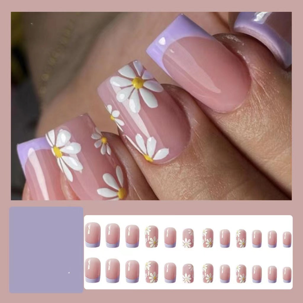 Florales Design Press-On Nagelset Brehn