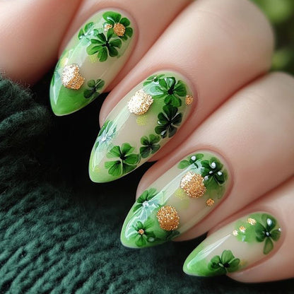 Dekoratives Botanisches Nagelkunstset Brehn