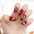 Künstlerisches Blumen-Design Drucknagel-Set Brehn 1787225330