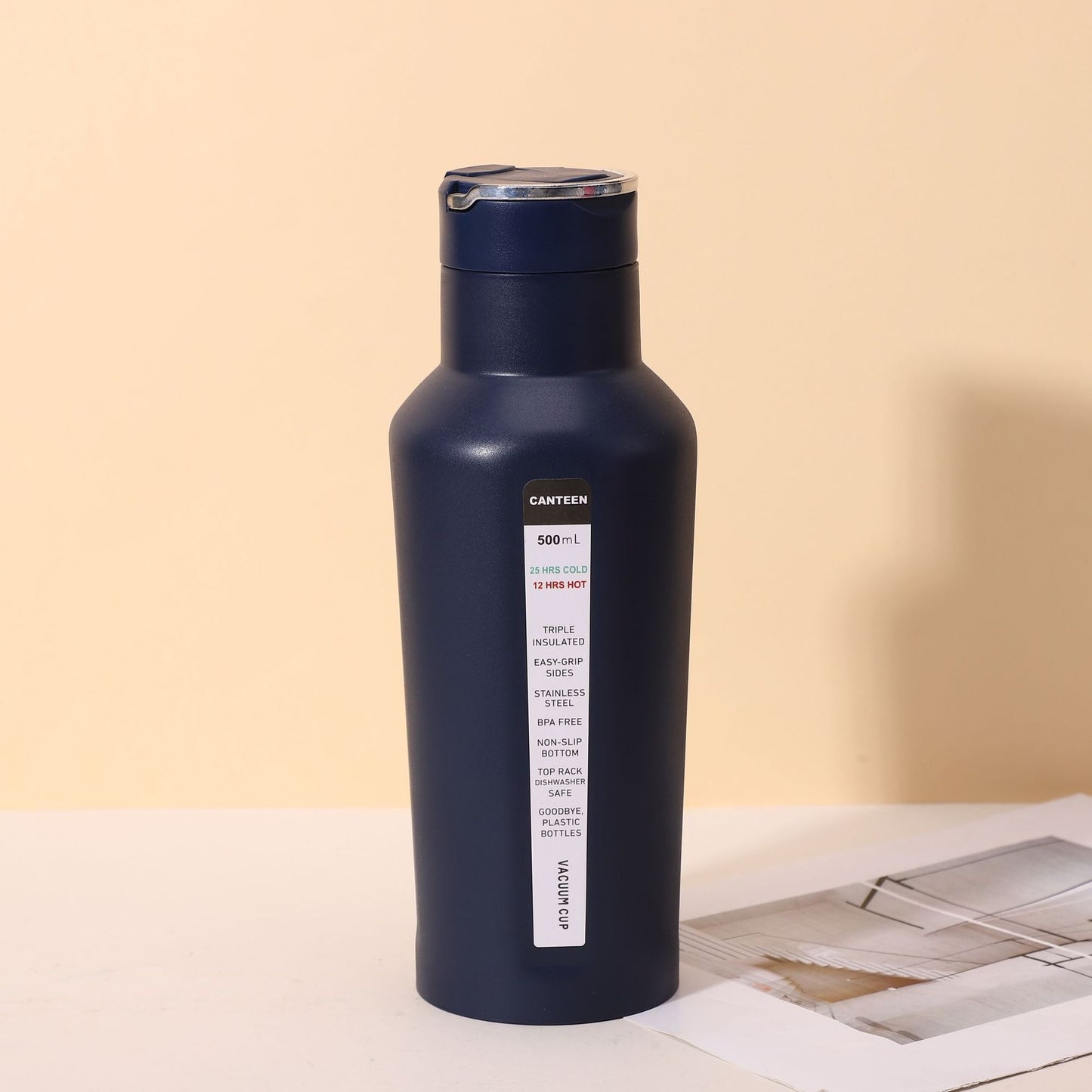 Damen Edelstahl Trinkflasche Brehn