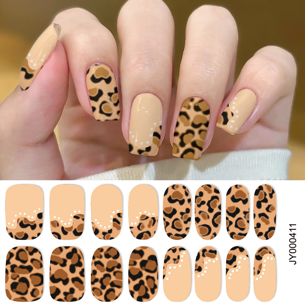 Lebendige Nagelkunst Aufkleber