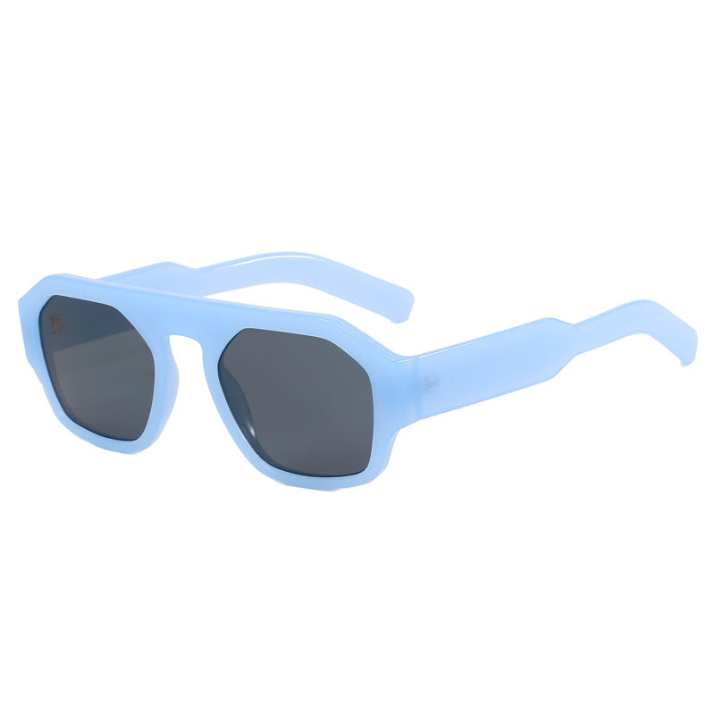 Damen modische geometrische Sonnenbrille Brehn