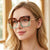Damen Trendige große Sonnenbrille Brehn