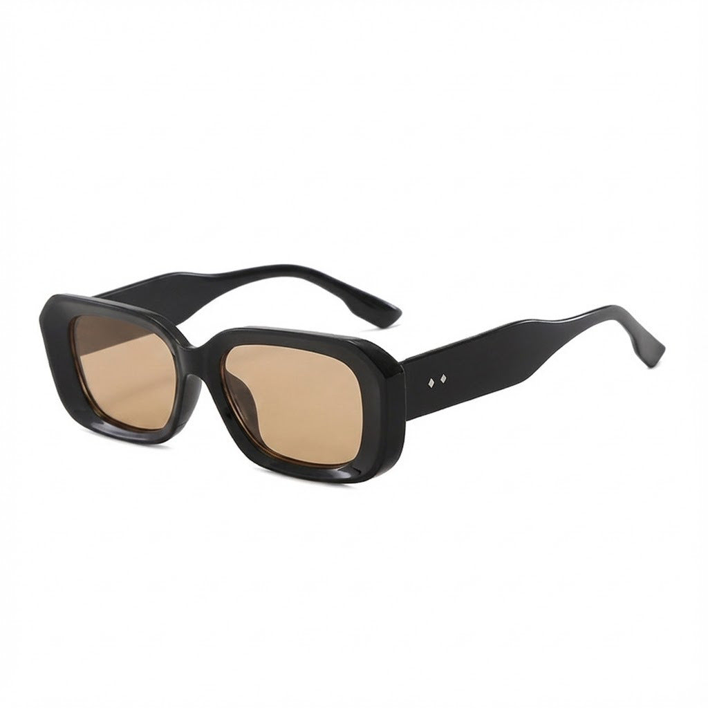 Damen Modische Oversized-Sonnenbrille mit hochwertigem Kunststoffrahmen Brehn