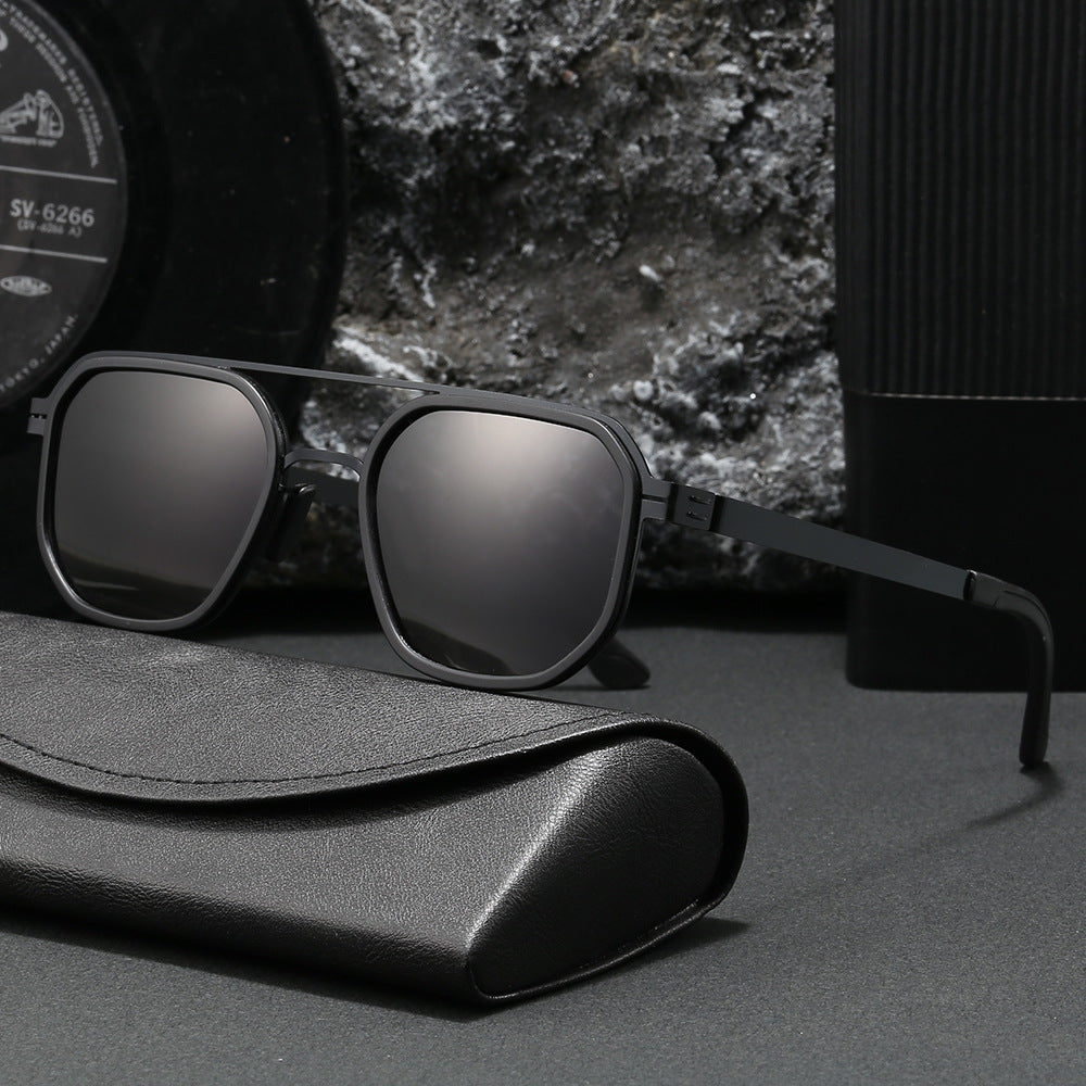 Damen Elegante Achtkantige Sonnenbrille Brehn