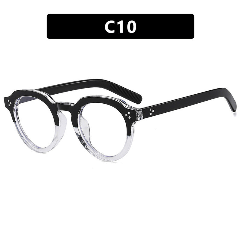 Damen stilvolle runde Brille Brehn