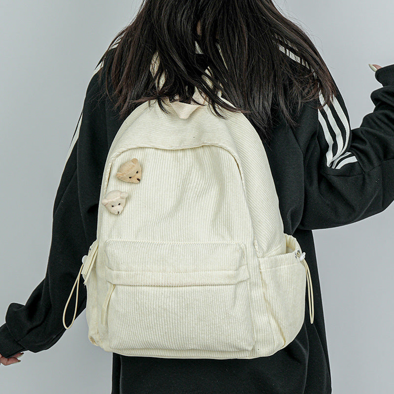 Cordura Texturierte Lässige Schul-Rucksack Brehn