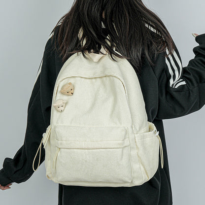 Cordura Texturierte Lässige Schul-Rucksack Brehn