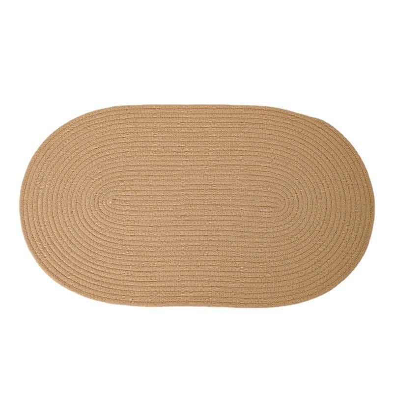 Runde Jute-Teppich Brehn